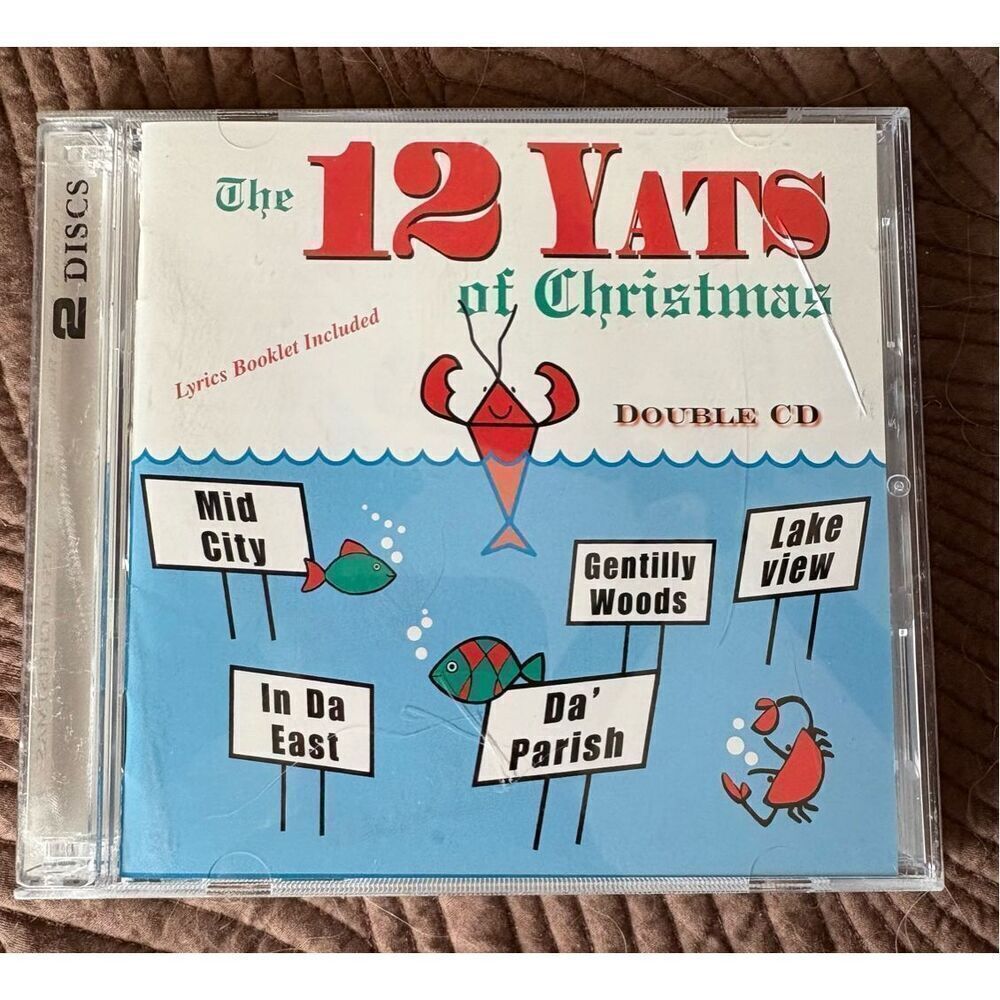 BENJIE RECORDS - "The 12 Yats of Christmas" by Benny Grunch & The Bunch, 2-Discs
